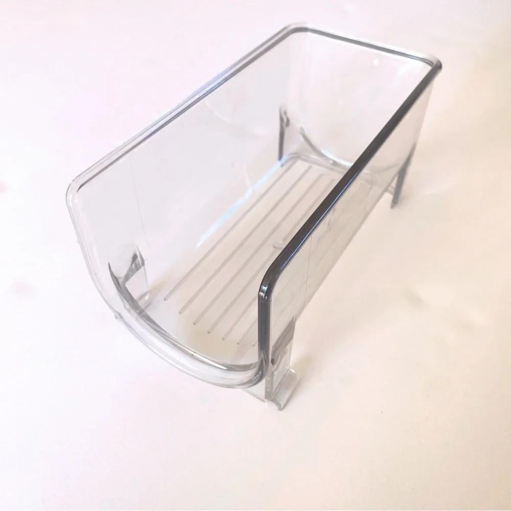 Single Wine Bottle Clear Acrylic Plastic Refrigerator Storage Rack Organizer